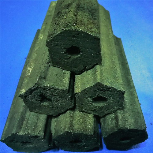 Hexagonal Bamboo Sawdust Briquette Charcoal (For BBQ & restaurant)
